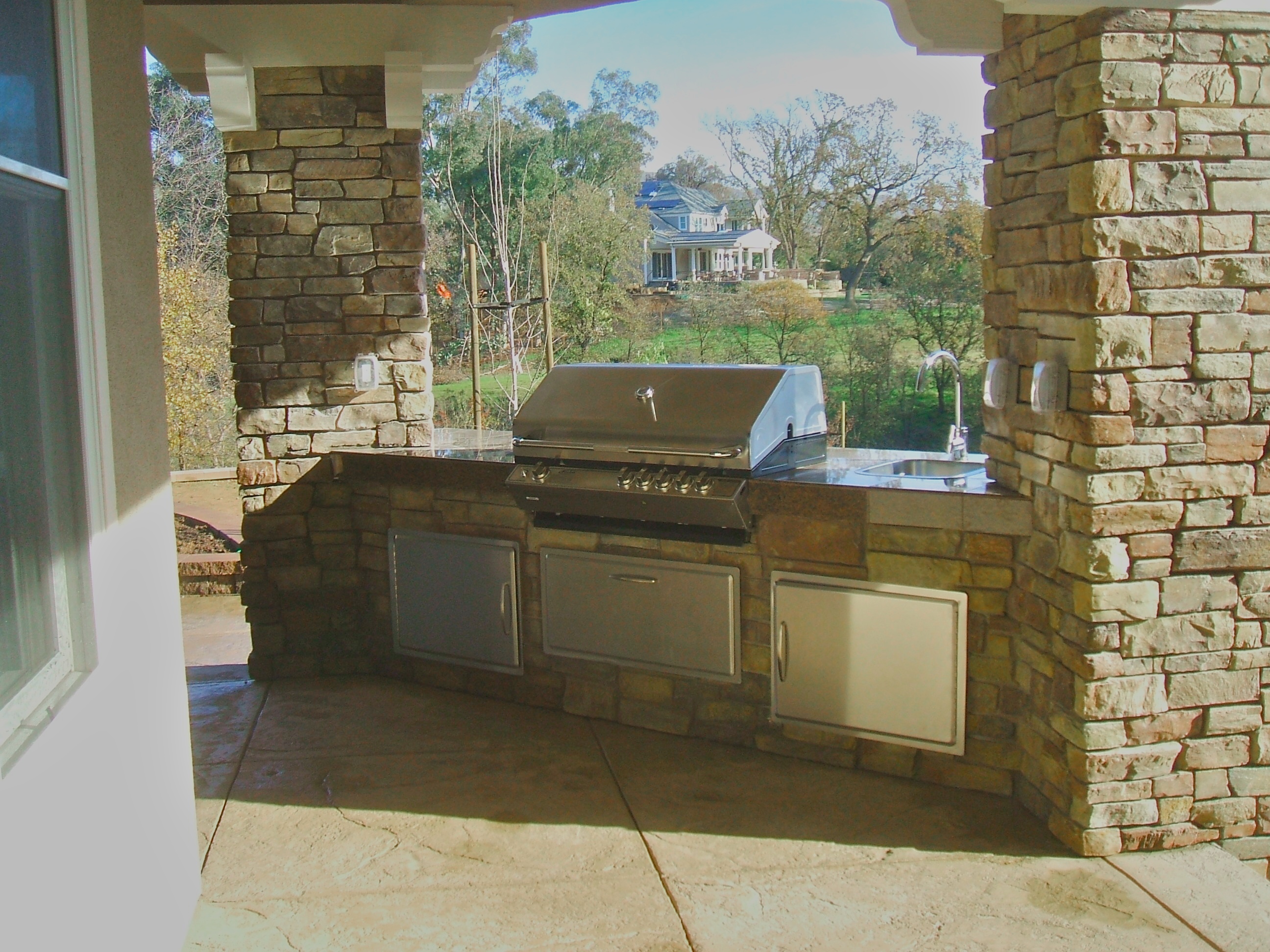 Genesis Landscape, Inc. » Outdoor Kitchens